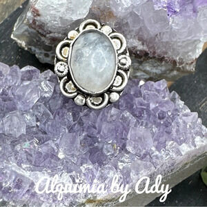 Alquimia by Ady Silver and White Ring